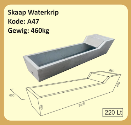 Skaap Waterkrip